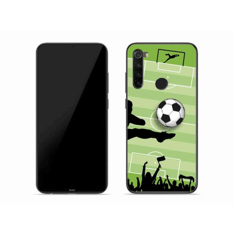 Gelový kryt mmCase na mobil Xiaomi Redmi Note 8 - fotbal 3