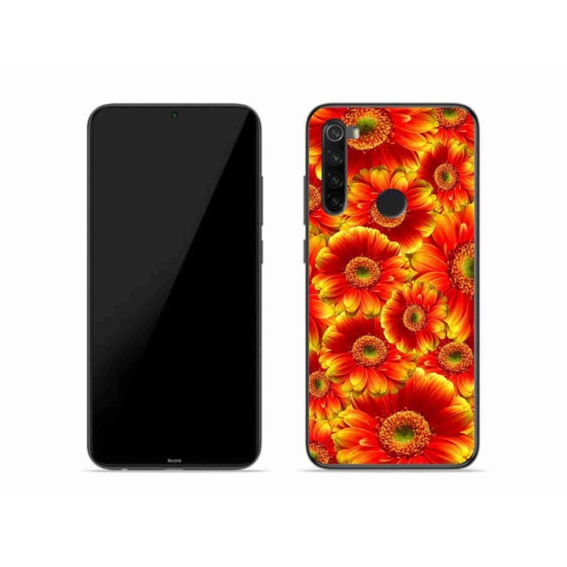 Gelový kryt mmCase na mobil Xiaomi Redmi Note 8 - gerbera 1