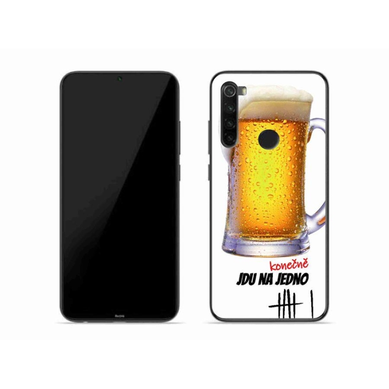 Gelový kryt mmCase na mobil Xiaomi Redmi Note 8 - jdu na jedno