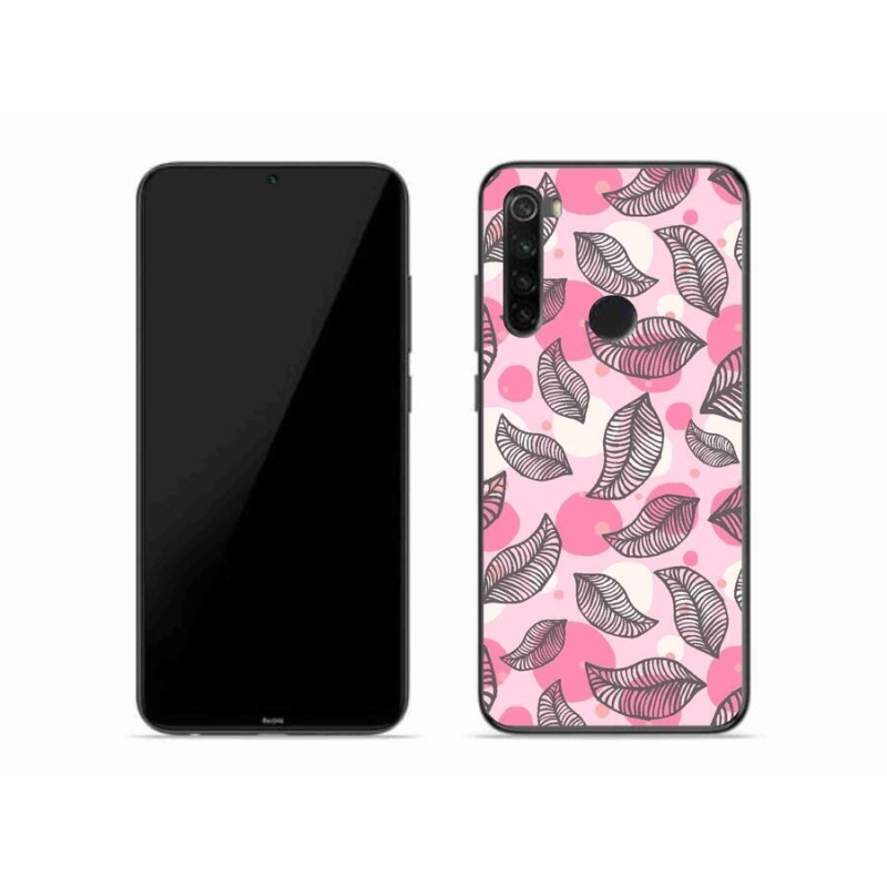 Gelový kryt mmCase na mobil Xiaomi Redmi Note 8 - kreslené padající listy