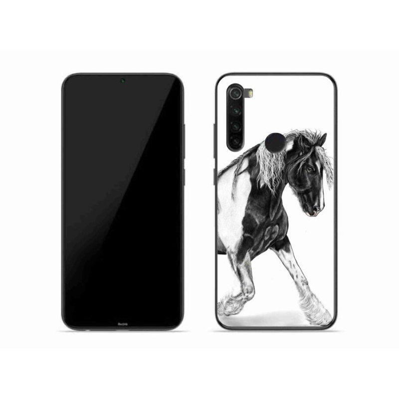 Gelový kryt mmCase na mobil Xiaomi Redmi Note 8 - kůň