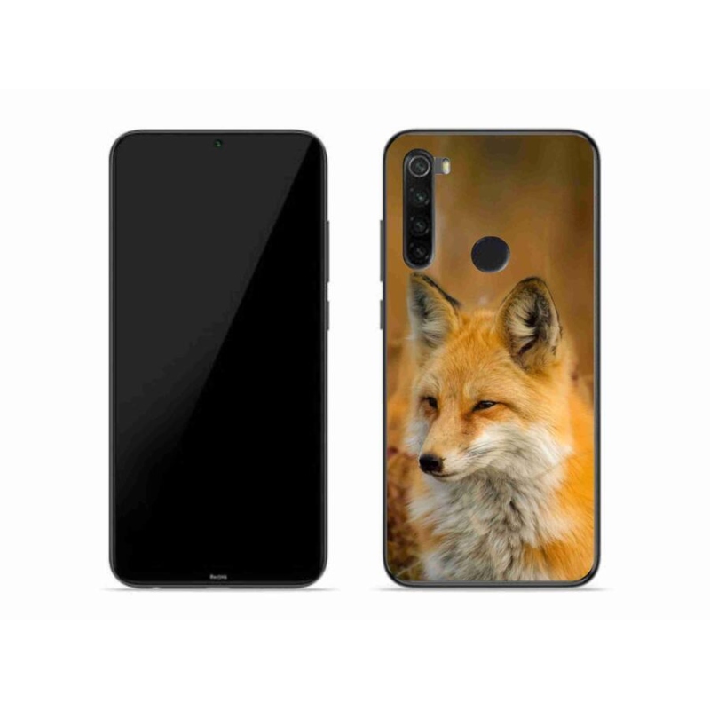 Gelový kryt mmCase na mobil Xiaomi Redmi Note 8 - liška