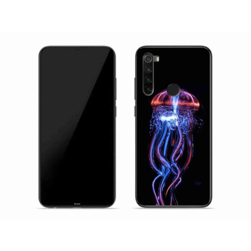 Gelový kryt mmCase na mobil Xiaomi Redmi Note 8 - medúza