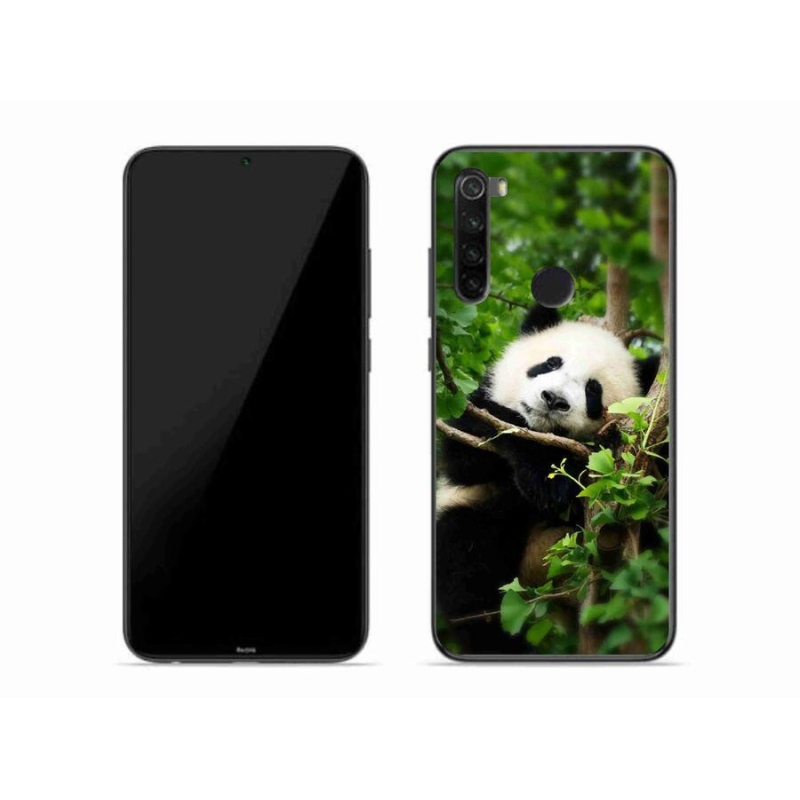 Gelový kryt mmCase na mobil Xiaomi Redmi Note 8 - panda