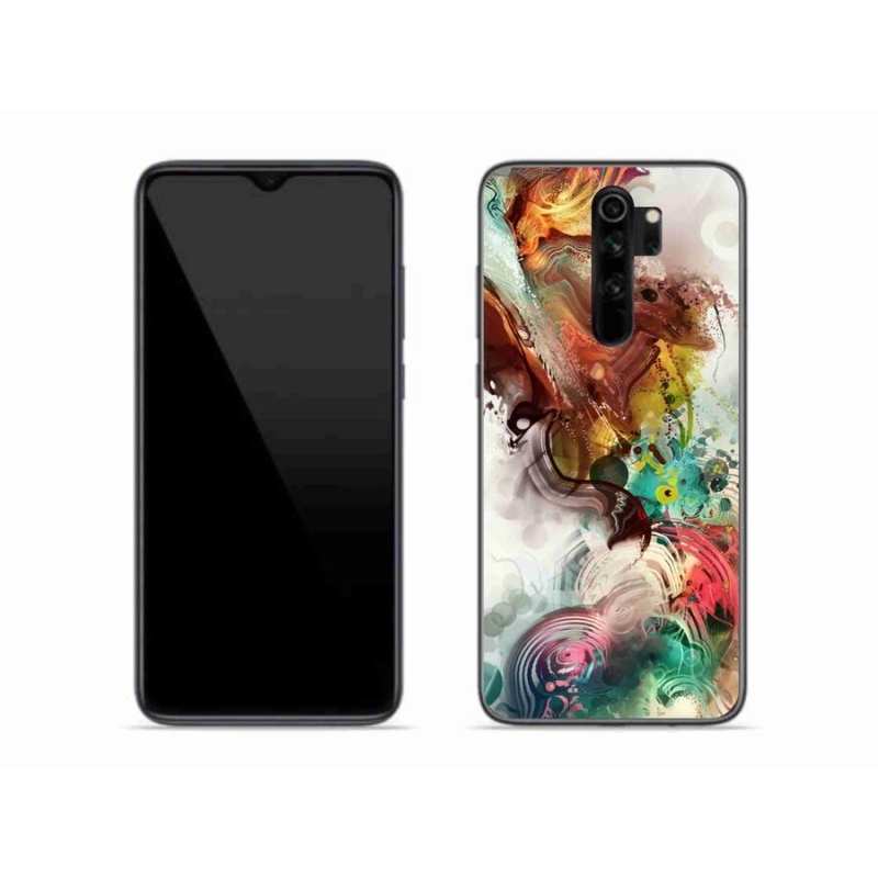 Gelový kryt mmCase na mobil Xiaomi Redmi Note 8 Pro - abstrakt 1