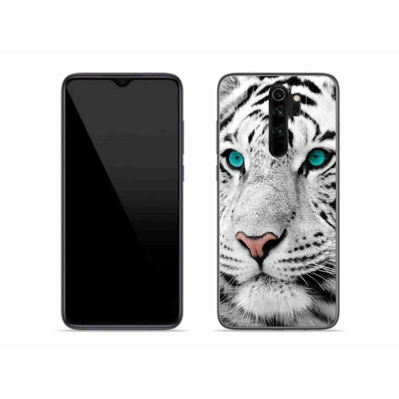 Gelový kryt mmCase na mobil Xiaomi Redmi Note 8 Pro - bílý tygr