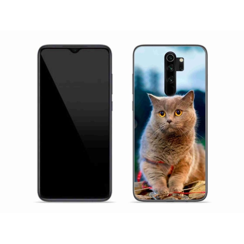 Gelový kryt mmCase na mobil Xiaomi Redmi Note 8 Pro - britská modrá 2