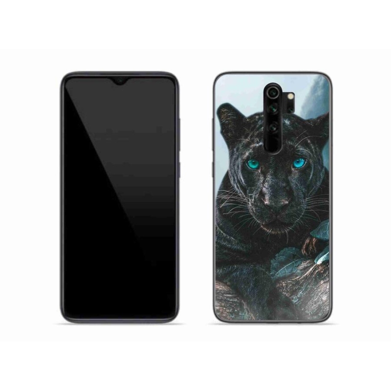 Gelový kryt mmCase na mobil Xiaomi Redmi Note 8 Pro - černý panter