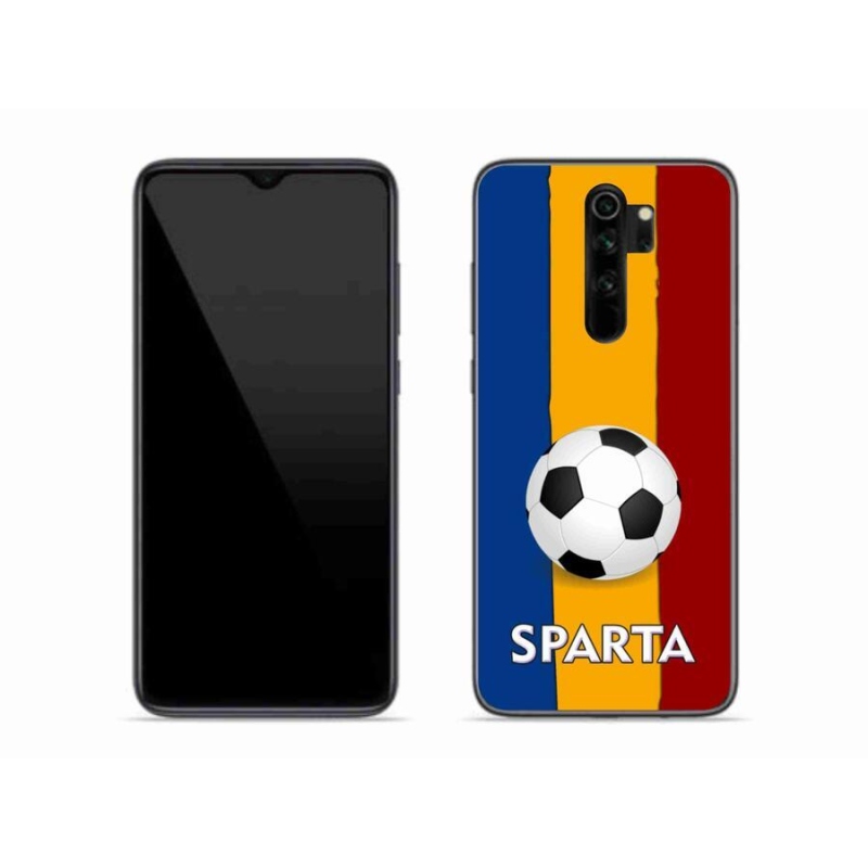 Gelový kryt mmCase na mobil Xiaomi Redmi Note 8 Pro - fotbal 1