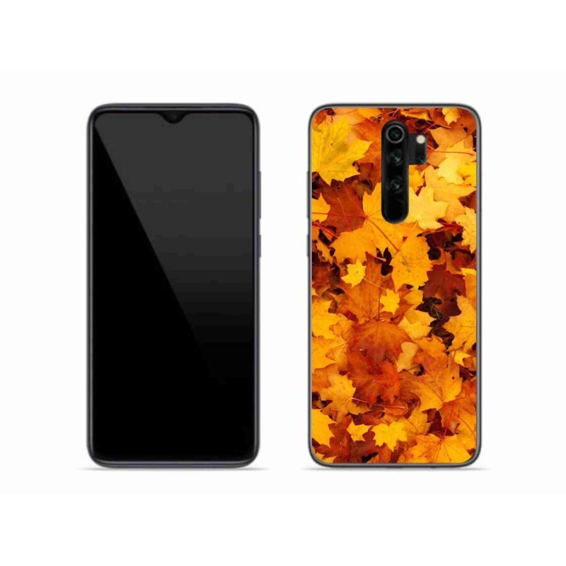 Gelový kryt mmCase na mobil Xiaomi Redmi Note 8 Pro - javorové listy
