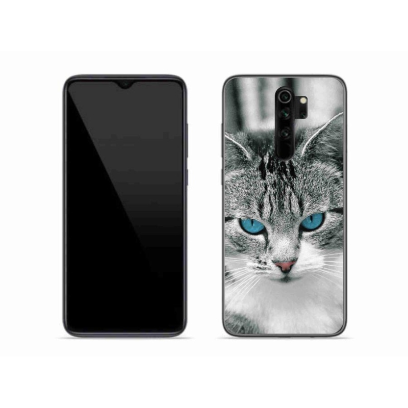 Gelový kryt mmCase na mobil Xiaomi Redmi Note 8 Pro - kočičí pohled 1