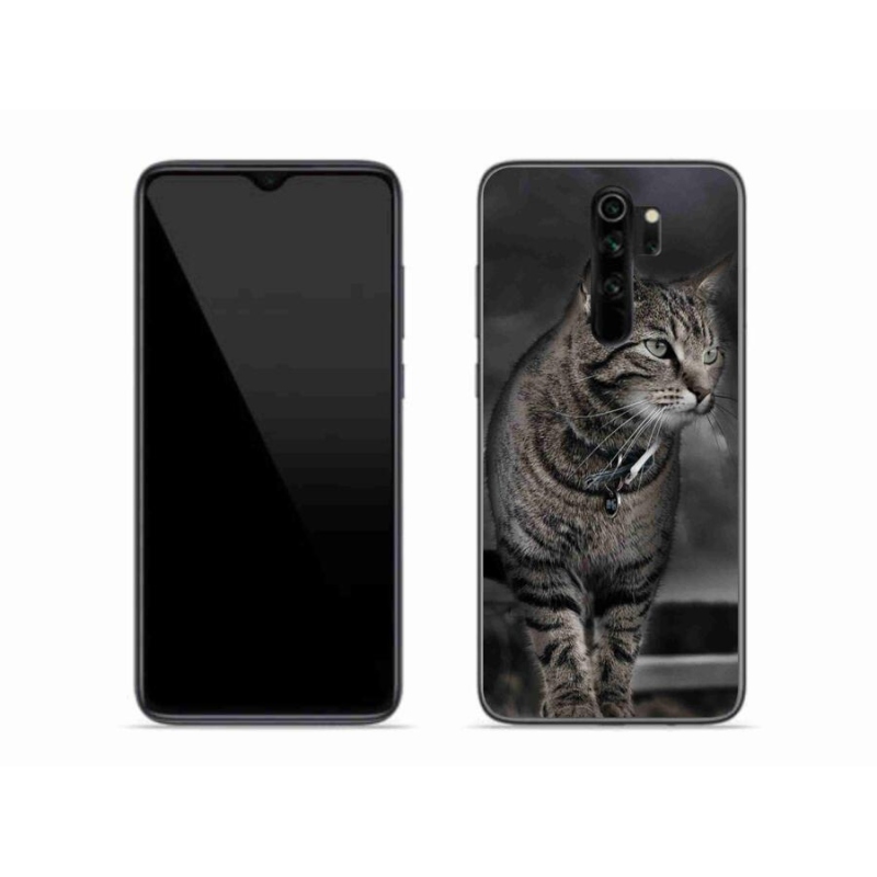 Gelový kryt mmCase na mobil Xiaomi Redmi Note 8 Pro - kočka