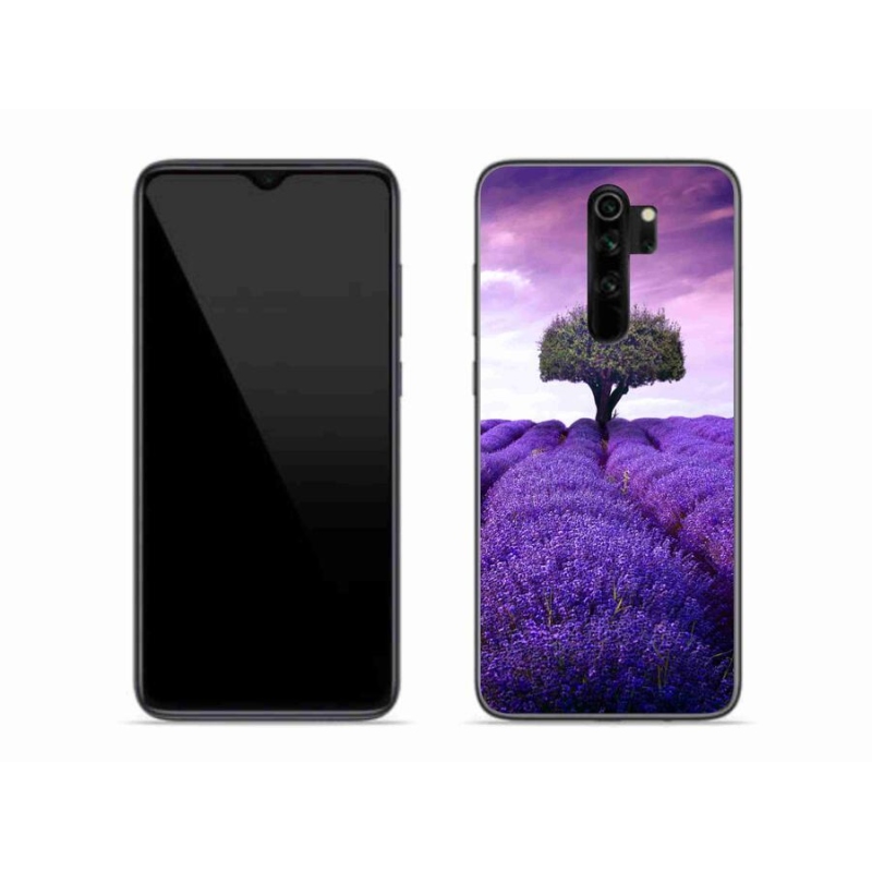 Gelový kryt mmCase na mobil Xiaomi Redmi Note 8 Pro - levandulová louka