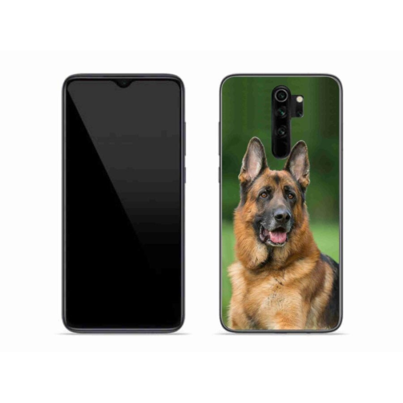 Gelový kryt mmCase na mobil Xiaomi Redmi Note 8 Pro - německý ovčák