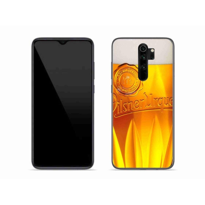 Gelový kryt mmCase na mobil Xiaomi Redmi Note 8 Pro - pivo