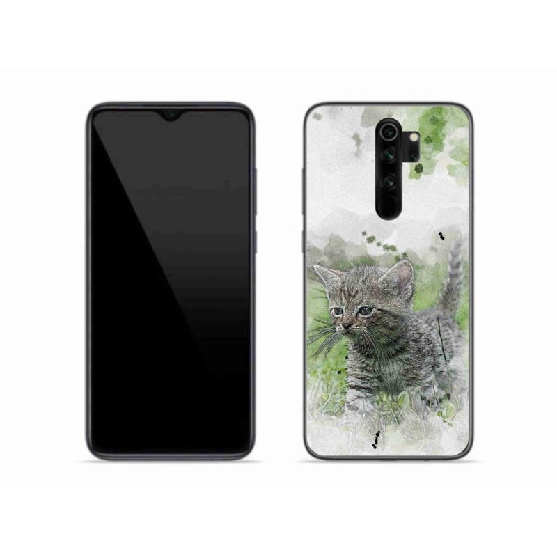 Gelový kryt mmCase na mobil Xiaomi Redmi Note 8 Pro - roztomilé kotě 1