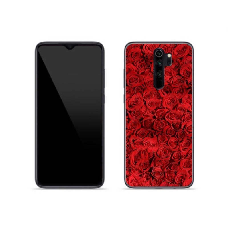 Gelový kryt mmCase na mobil Xiaomi Redmi Note 8 Pro - růže