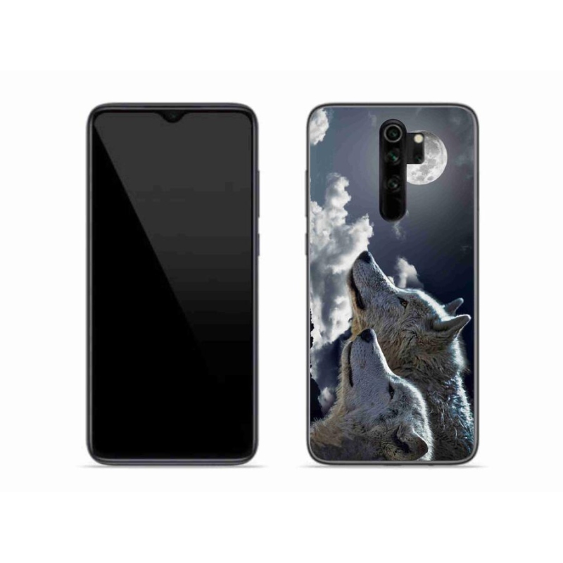 Gelový kryt mmCase na mobil Xiaomi Redmi Note 8 Pro - vlci