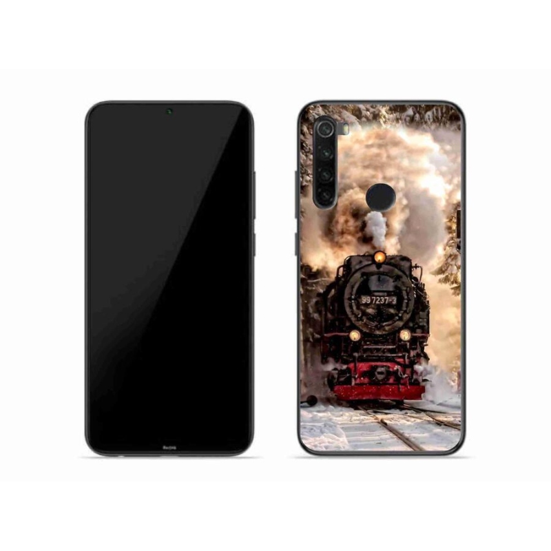 Gelový kryt mmCase na mobil Xiaomi Redmi Note 8 - vlak