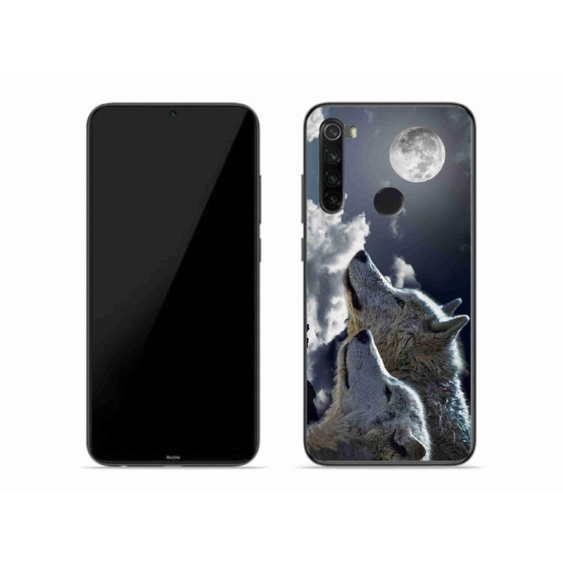 Gelový kryt mmCase na mobil Xiaomi Redmi Note 8 - vlci