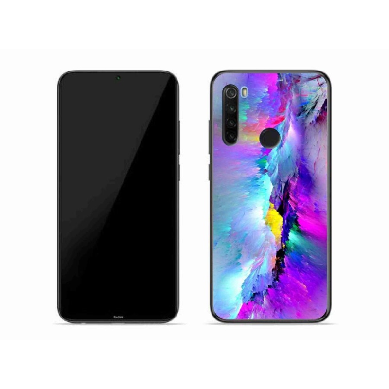 Gelový kryt mmCase na mobil Xiaomi Redmi Note 8T - abstrakt