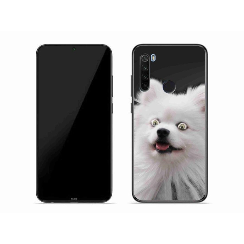 Gelový kryt mmCase na mobil Xiaomi Redmi Note 8T - bílý špic