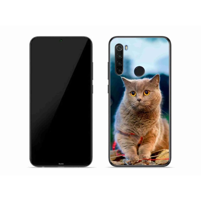 Gelový kryt mmCase na mobil Xiaomi Redmi Note 8T - britská modrá 2