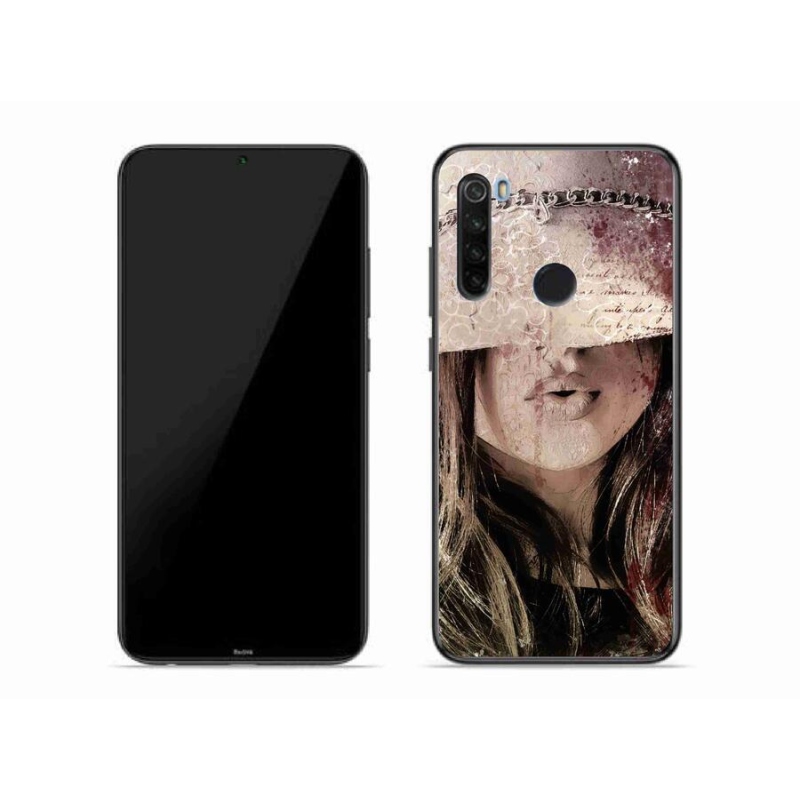Gelový kryt mmCase na mobil Xiaomi Redmi Note 8T - dívka