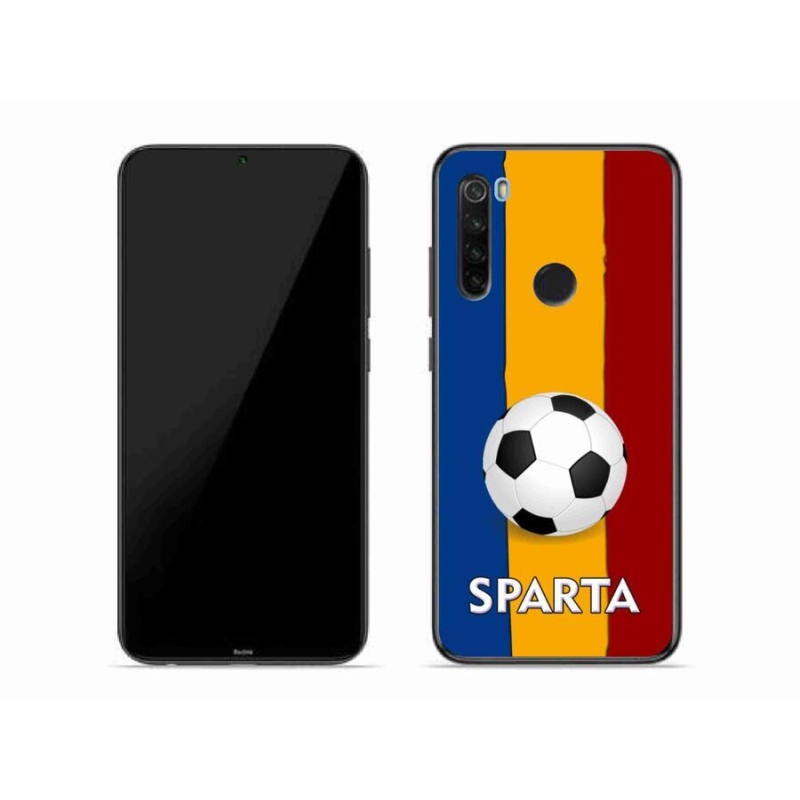 Gelový kryt mmCase na mobil Xiaomi Redmi Note 8T - fotbal 1