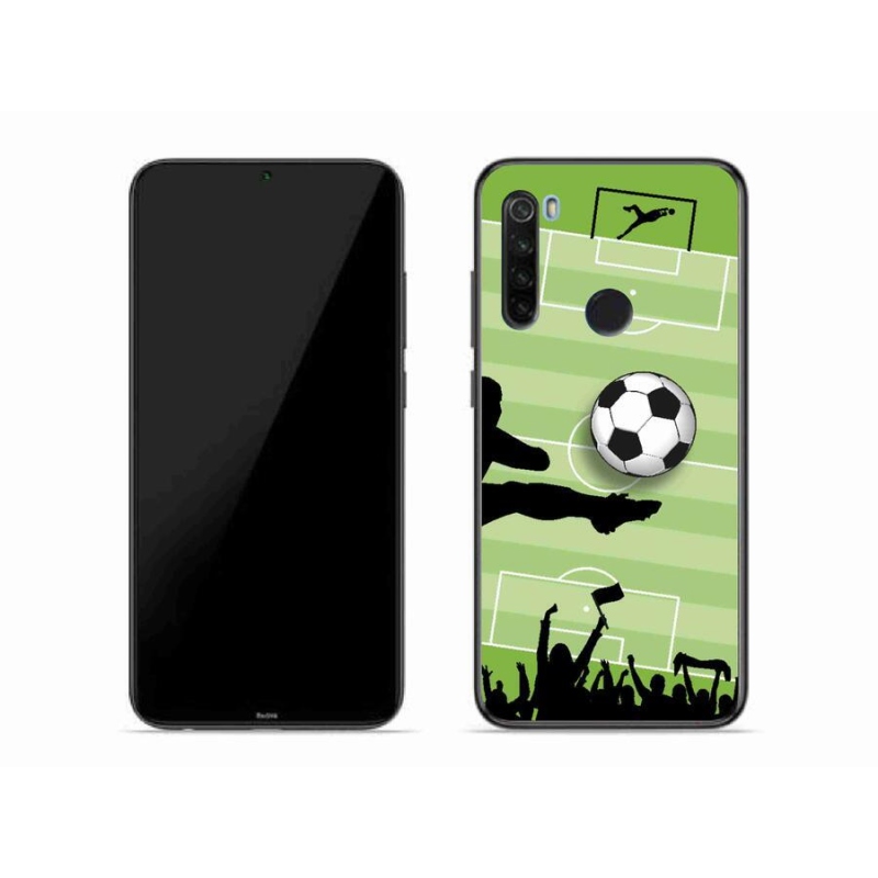 Gelový kryt mmCase na mobil Xiaomi Redmi Note 8T - fotbal 3