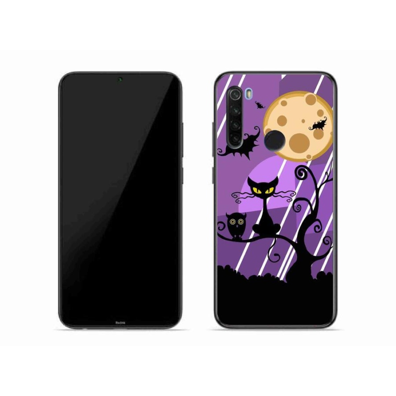 Gelový kryt mmCase na mobil Xiaomi Redmi Note 8T - halloween