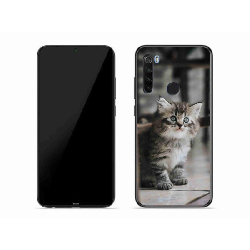 Gelový kryt mmCase na mobil Xiaomi Redmi Note 8T - koťátko