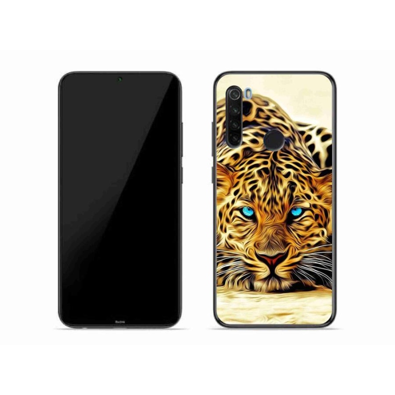 Gelový kryt mmCase na mobil Xiaomi Redmi Note 8T - kreslený tygr