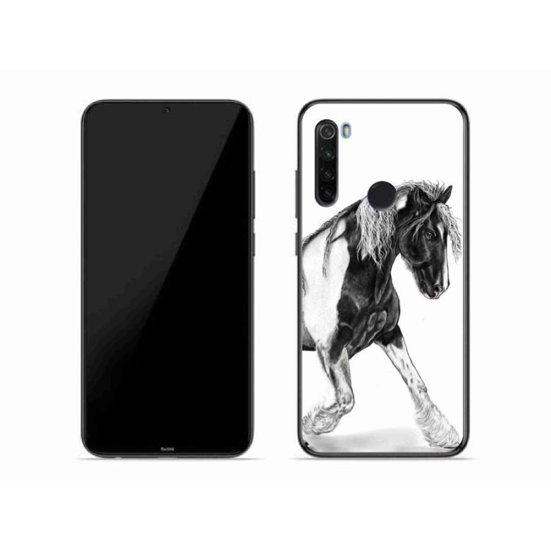 Gelový kryt mmCase na mobil Xiaomi Redmi Note 8T - kůň