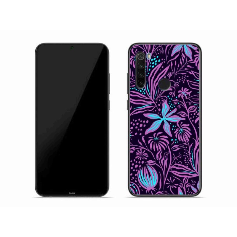 Gelový kryt mmCase na mobil Xiaomi Redmi Note 8T - květiny 2