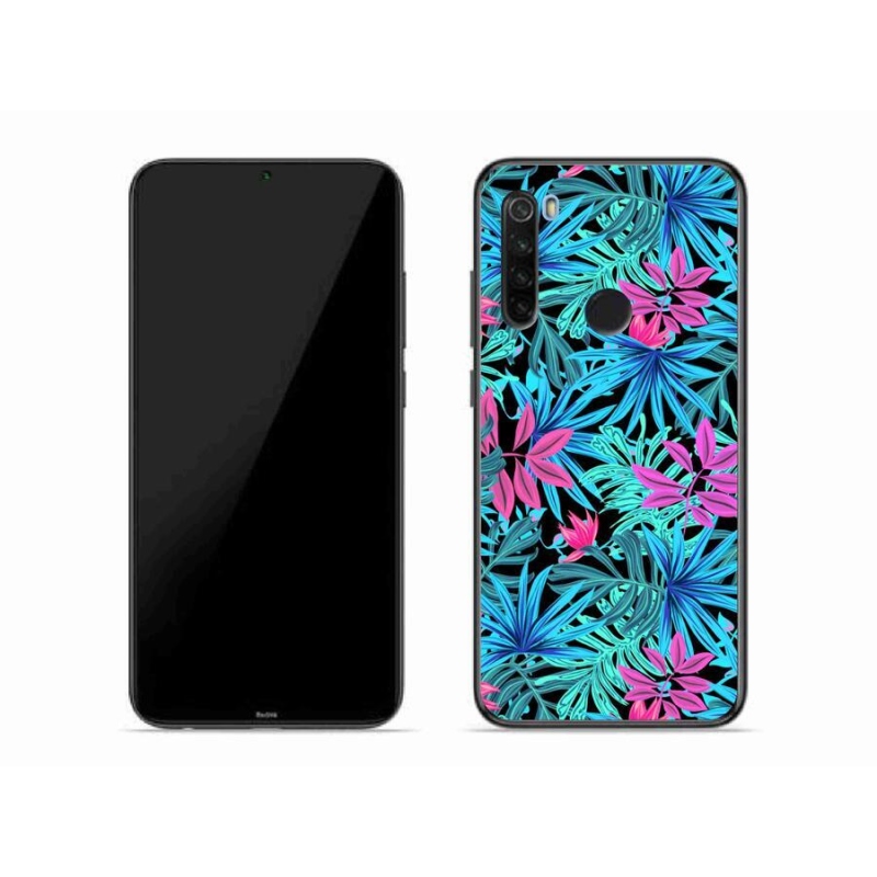Gelový kryt mmCase na mobil Xiaomi Redmi Note 8T - květiny 3