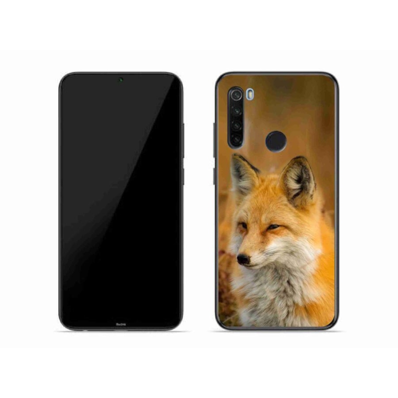Gelový kryt mmCase na mobil Xiaomi Redmi Note 8T - liška