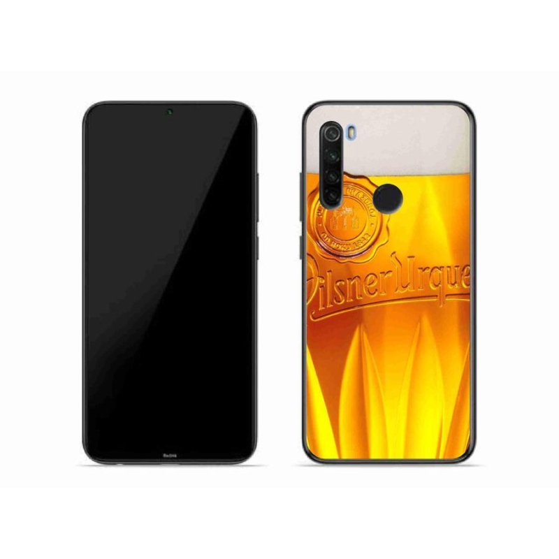 Gelový kryt mmCase na mobil Xiaomi Redmi Note 8T - pivo