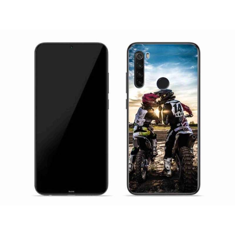 Gelový kryt mmCase na mobil Xiaomi Redmi Note 8T - polibek