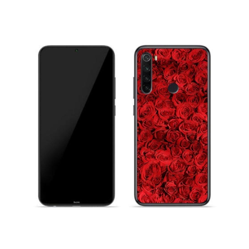 Gelový kryt mmCase na mobil Xiaomi Redmi Note 8T - růže