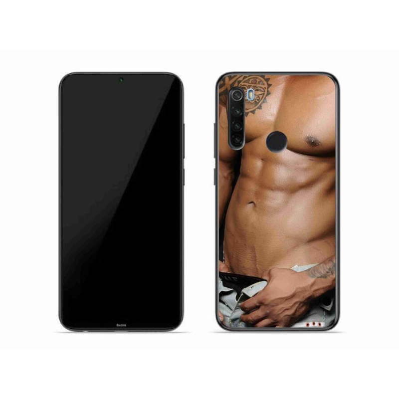 Gelový kryt mmCase na mobil Xiaomi Redmi Note 8T - sexy muž
