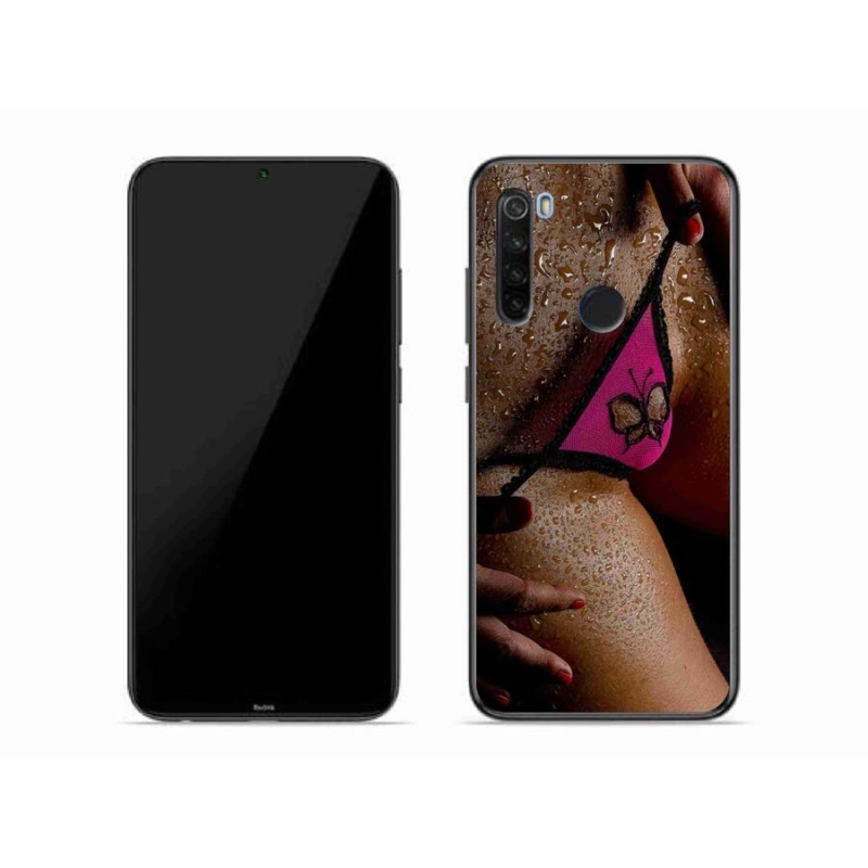 Gelový kryt mmCase na mobil Xiaomi Redmi Note 8T - sexy žena