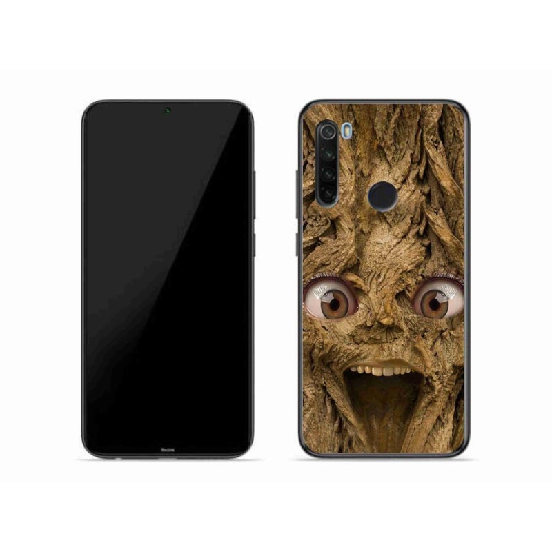 Gelový kryt mmCase na mobil Xiaomi Redmi Note 8T - veselý strom s očima