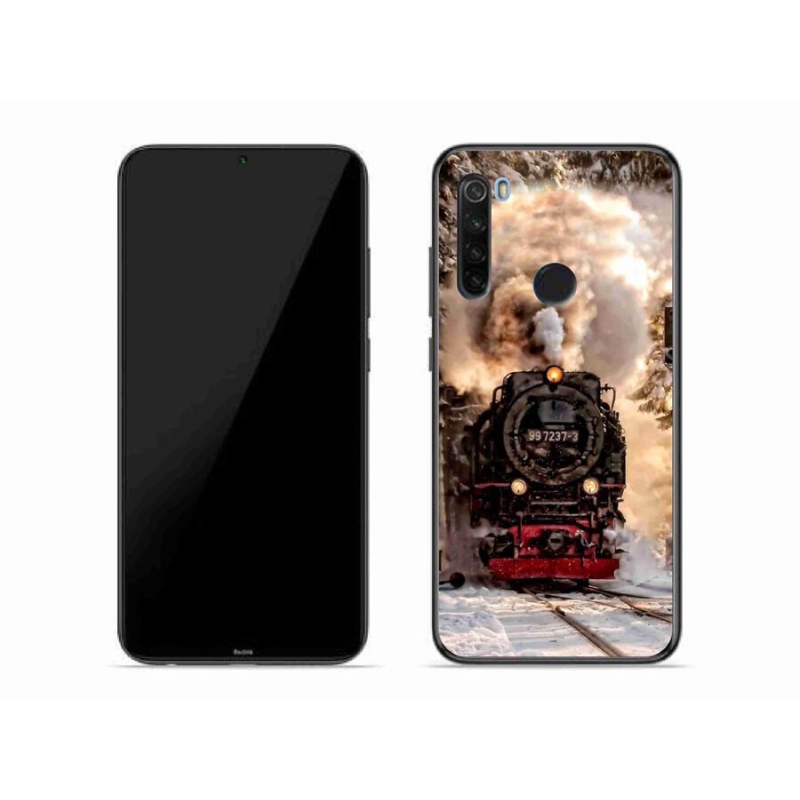 Gelový kryt mmCase na mobil Xiaomi Redmi Note 8T - vlak