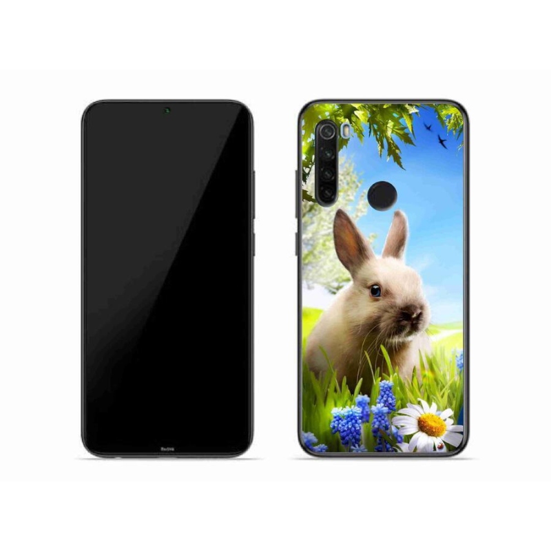 Gelový kryt mmCase na mobil Xiaomi Redmi Note 8T - zajíček