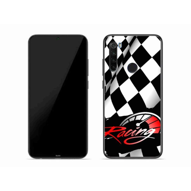 Gelový kryt mmCase na mobil Xiaomi Redmi Note 8T - závodění