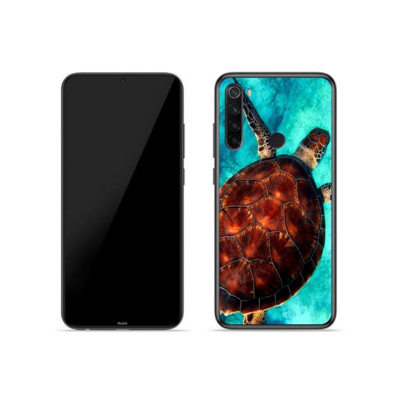 Gelový kryt mmCase na mobil Xiaomi Redmi Note 8T - želva