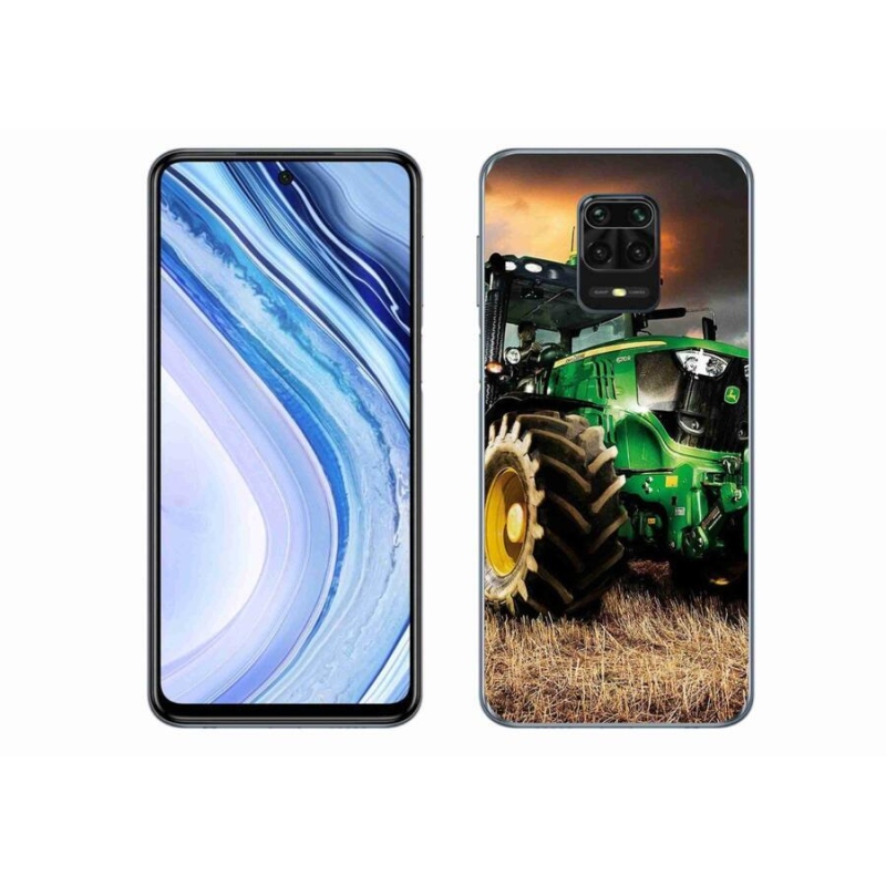 Gelový kryt mmCase na mobil Xiaomi Redmi Note 9 Pro - traktor