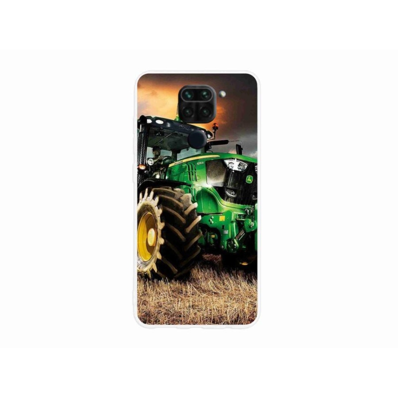 Gelový kryt mmCase na mobil Xiaomi Redmi Note 9 - traktor