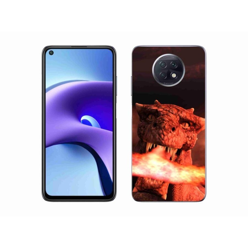 Gelový kryt mmCase na mobil Xiaomi Redmi Note 9T 5G - drak